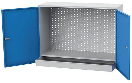 Armoire à outils murale Bedrunka+Hirth, nombre de tiroirs : 1, nombre de portes battantes : 2, 03.87W1000S