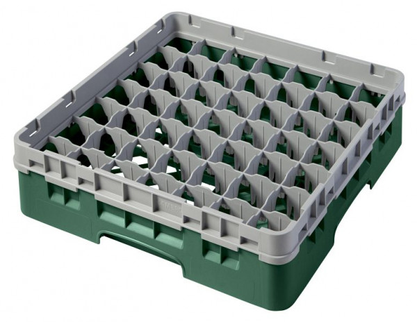 Panier de lavage Cambro 49 compartiments Camrack®, bouteille de 9,2 cm, vert, paquet de 5, 49S318119