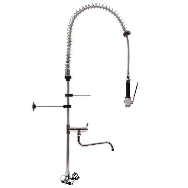 Pomme de douche pour lave-vaisselle Gastro M avec bouton rotatif et robinet pivotant, CW362