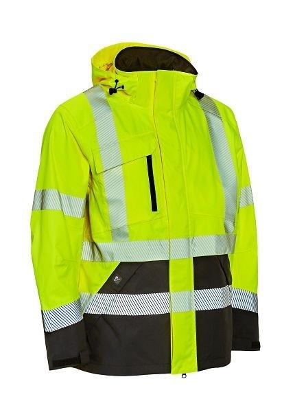 ELKA Visible Xtreme Stretchjacke Farbe: Warngelb/Schwarz Größe: M, 186000R042.M