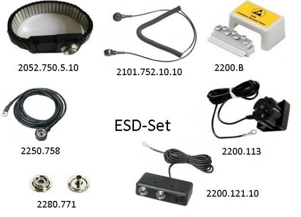 Ensemble de postes de travail RAU ESD, 09-ESD-APS-01