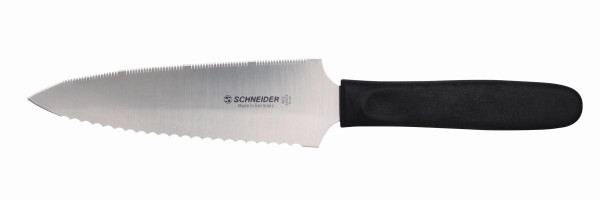 Couteau à gâteau Schneider scie/arbre, taille : 16 cm, 260612