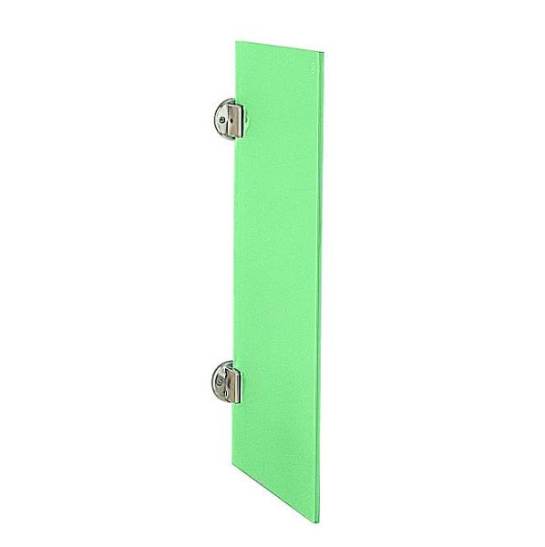 KEMMLIT Cloison d'urinoir exclusive Ancona en verre ES blanc-vert, 205.489