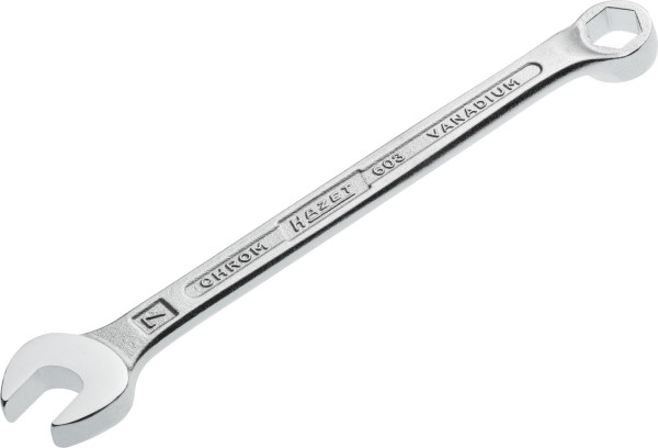 Clé mixte Hazet, profil hexagonal extérieur, 7 mm, 603-7