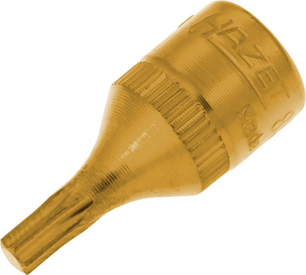 Douille tournevis Hazet TORX®, carré creux 6,3 mm (1/4 pouce), profil intérieur TORX®, T20, 8502-T20