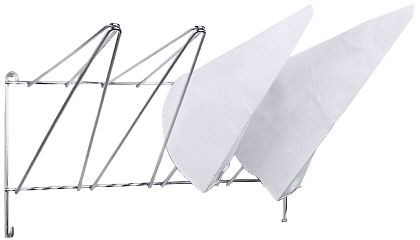 Support pour poches à douille Contacto pour 4 poches, 670/500