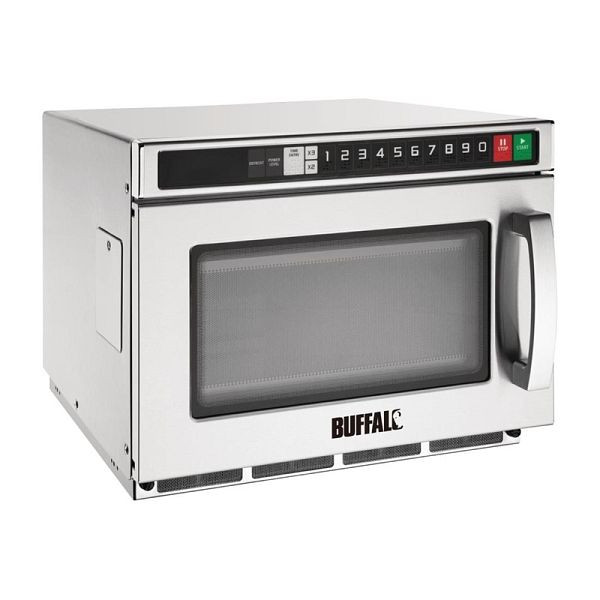 Micro-onde compact professionnel Buffalo programmable 17L 1800W, FE143