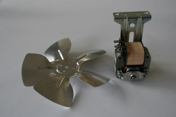 Moteur de ventilateur ELMAG avec pales pour PRAKTIK 230, PROFI AC/DC230V / 400V, 9505403