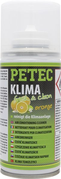 Petec Klima Fresh & Clean, orange, 150 ml, unité: 12 pièces, 71460