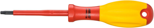 Tournevis d'électricien Hazet, double isolation, profil intérieur TORX®, T20, 810VDE-T20