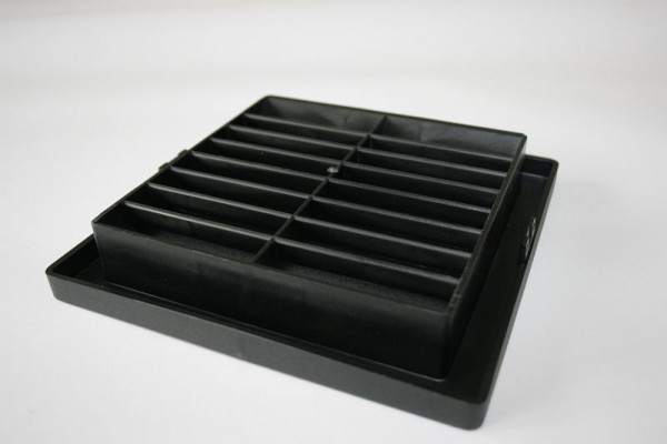 ELMAG grille d'aération couvercle PVC (3052042), 9506121
