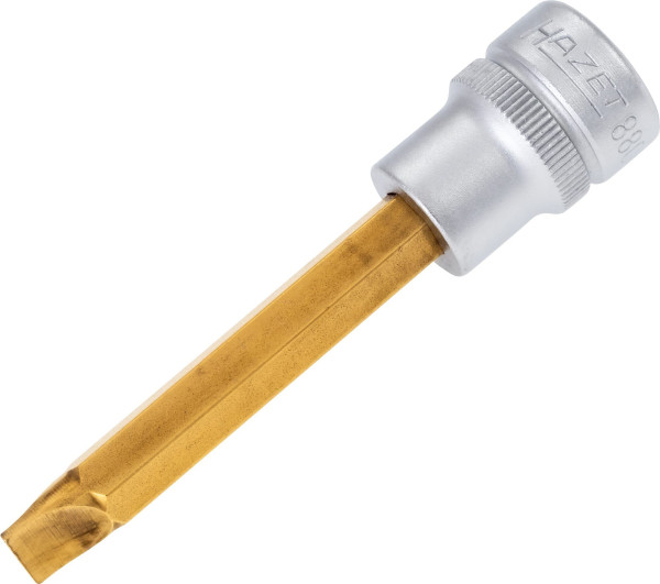 Douille tournevis Hazet, carré creux 10 mm (3/8"), profil fendu, 1,2 x 8 mm, 8803-1.2X8