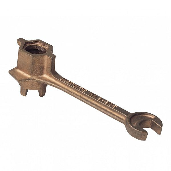 Clé à bonde cylindrique Justrite 8805, JDR08805BS