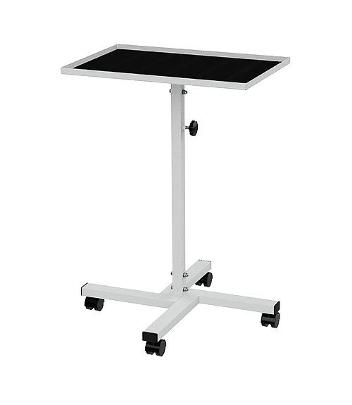 Bâti de travail et de montage mobile Bedrunka+Hirth, réglable en hauteur en continu, dimensions en mm (LxP) : 660 x 660, 4 x roulettes pivotantes en plastique Ø 50 mm, 05.10.20