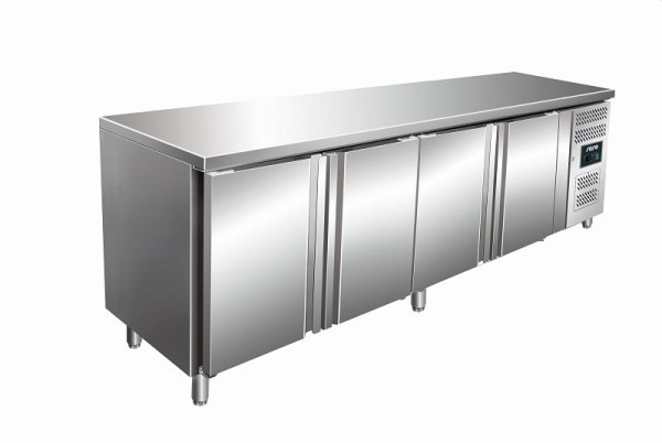 Table réfrigérante Saro avec 4 portes, modèle SNACK 4100 TN, 323-1810