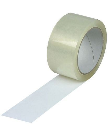 Ruban adhésif TransPak PP, silencieux, 50 mm de large x 66 m, épaisseur 48µ, transparent, pack : 36 rouleaux, 299504