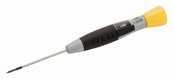Tournevis de précision Bahco Fente 0.25x1.5x50 137mm 700-1.5-50