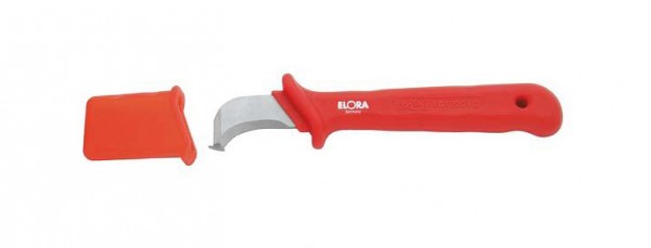 Couteau à câble ELORA VDE, à bout émoussé, 977A, 0977000200000