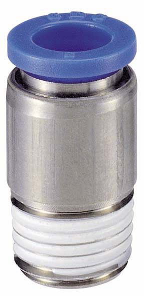 temporisateur B-GEkr-12-3/8-MSv-bl, raccord vissé droit conique, tuyau Ø : 12 mm, filetage : 3/8", UE : 10 pièces, 03020071