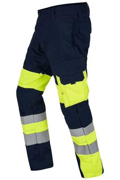 Pantalon ROFA en partie 2 couches 2430, taille 62, couleur 488-marine-jaune lumineux, 2652430-488-62