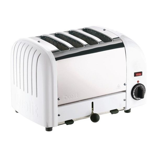 Grille-pain Dualit 40355 blanc 4 fentes, F211