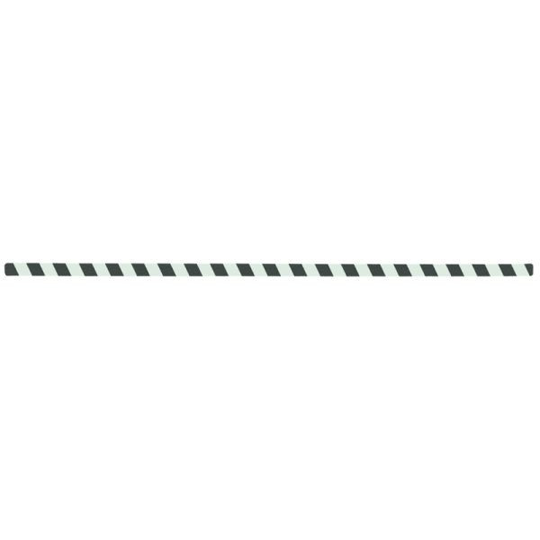 revêtement antidérapant m2, photoluminescent, noir/vert, bandes individuelles 25x1000mm, UE : 10 pièces, M1XV100252