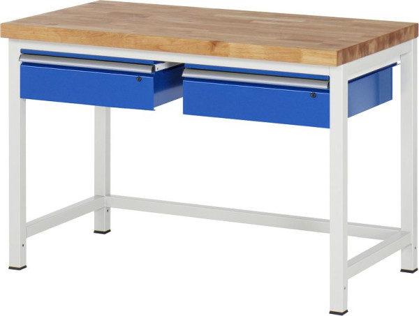 Etabli RAU série 8000 - modèle 8002A1, L1250 x P700 x H840-1040 mm, 03-8002A1-127B4H.11