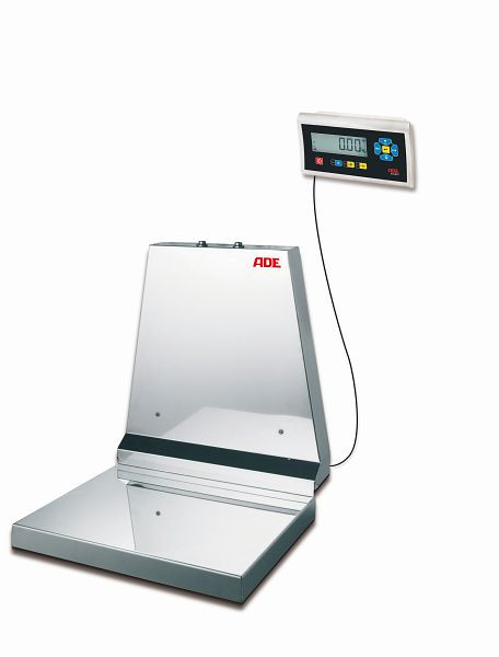 Balance murale ADE TerrexN-Niro-150e+STAN07, charge maximale : 150 kg, incrément de chiffres : 50 g, 2384-150