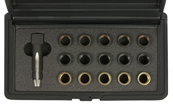 Kit de réparation SW-Stahl pour filetages de bougies d'allumage, 16 pièces, 10610L