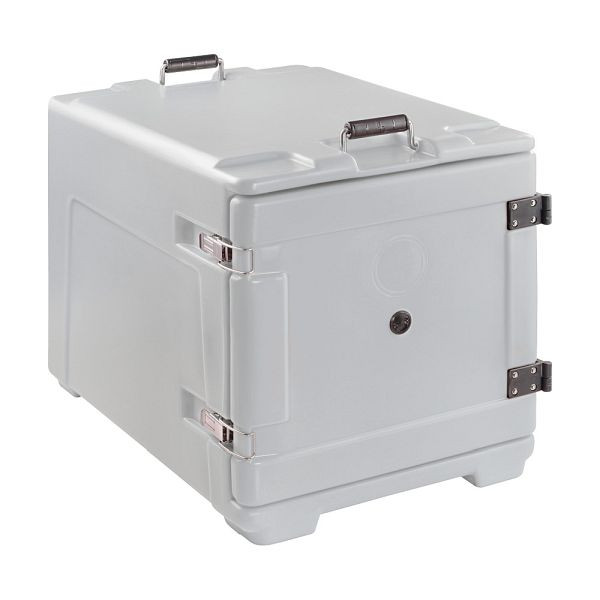 Chargeur frontal pour conteneur thermique ETERNASOLID AF 8, mélange gris-bleu, 8 paires de rails de support, AF080006
