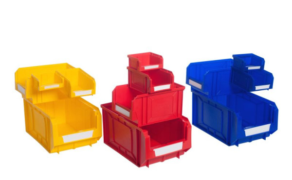 SOFAME lot de 48 bacs de rangement rouge 1L, W010080216