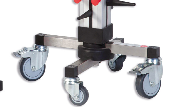 Jeu de roulettes ADE pour modèles de tables d'empilage de plaques, jeu WH, Z4638