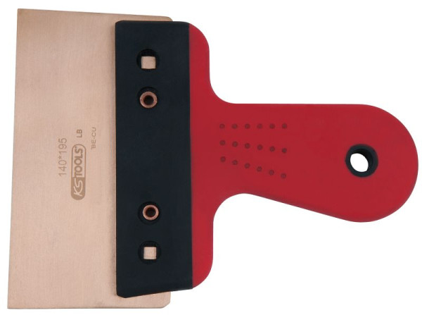 KS Tools BRONZEplus spatule large lame rigide 140 mm, 963.9561