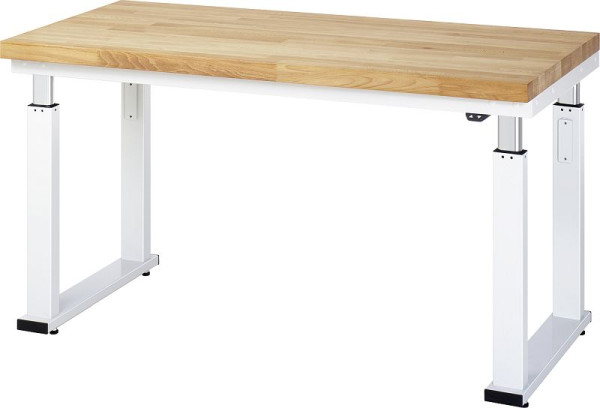 Etabli RAU série adlatus 600 (réglable en hauteur électriquement), 1500x850x700 mm, 08-WB-150-070-B