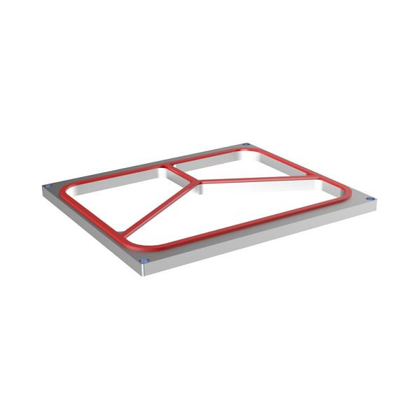 Cadre de joint Stalgast, en trois parties, 178 mm x 227 mm, NT0599003