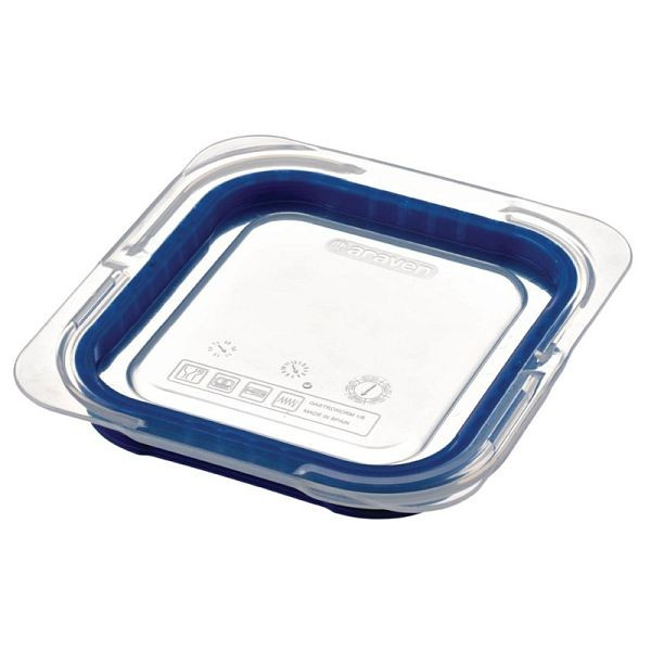Couvercle Araven pour bacs alimentaires GN1 / 6 bleu, GP573