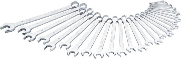 Jeu de clés polygonales Hazet, profil de traction à double six pans extérieur, 5,5 - 41, nombre d'outils : 30, 600N/30