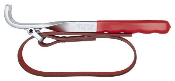 Clé à sangle rouge GEDORE, longueur 480mm pour 140mm, 3301465