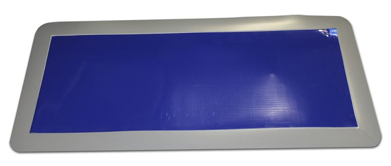 Ergomat Sticky Matte Combo : cadre avec blocs à feuilles bleues, 300 feuilles, longueur 129 cm, largeur 61 cm, SMCOMBO-BLUE