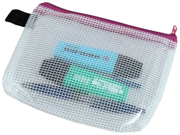 Sac de collecte zip Eichner, format : A6, dimensions : 180 x 130 mm, UE : 10 pièces, 9218-03273