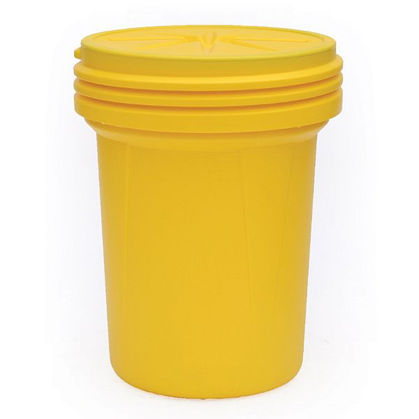 Emballage de laboratoire Eagle avec bouchons à vis 165LP, jaune, 57,2 cm x 57,2 cm, EDR1600SYL