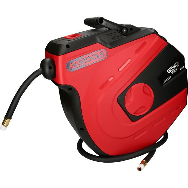 KS Tools DL enrouleur de tuyau 15 m, diamètre intérieur du tuyau 10 mm, 515.3440