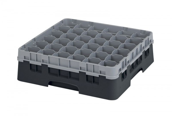 Panier de lavage Cambro 36 compartiments Camrack® 11,4 cm noir, paquet de 5, 36S418110