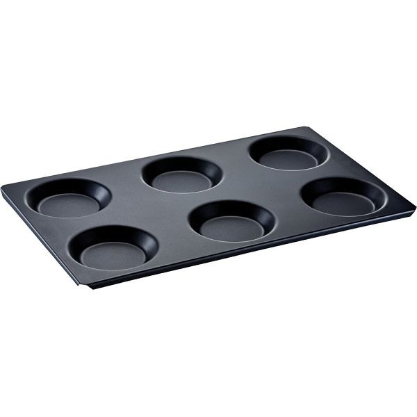 Plaque de cuisson industrielle FM pour six œufs, GN 1/1, FM991102