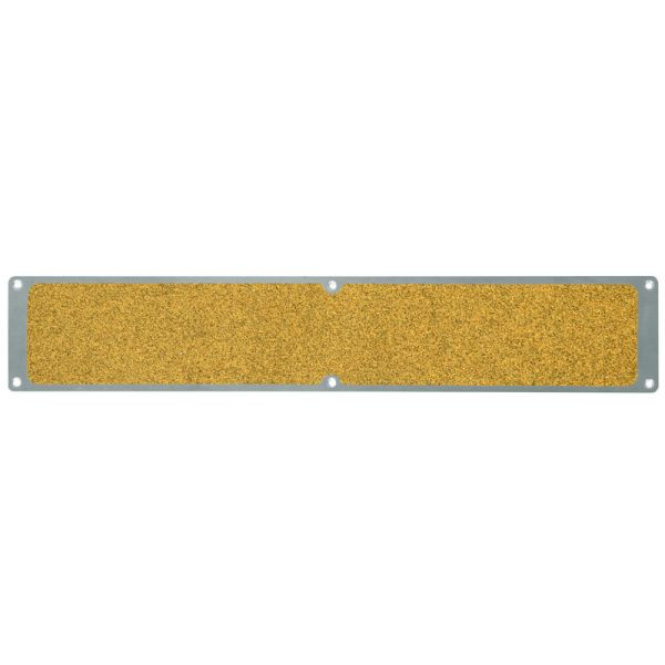 Pantalon de farine plaque antidérapante aluminium avec revêtement antidérapant m2, Public 46 jaune 114x635mm, APM9GF1