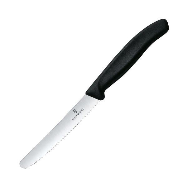 Couteau d'office Victorinox 11 cm noir, CX740