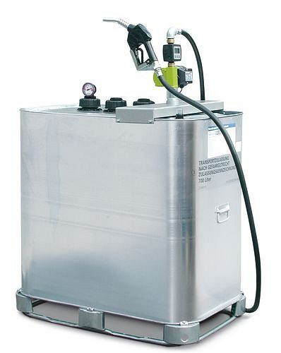 Réservoir de stockage et d'élimination DENIOS TA 700, volume de 700 litres, 117-773
