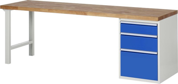 Etabli RAU série 7000 - modèle 7508-1, L2500 x P700 x H840 mm, 13-7508A1-257B4S.11