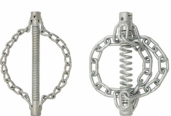 Tête de lanceur de chaîne KS Tools avec chaîne lisse, 3 chaînes diamètre 45 mm, 22 mm, 900.2284