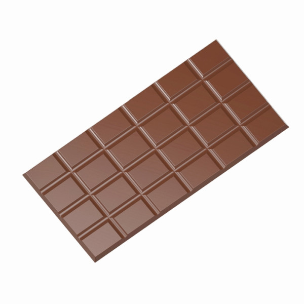 Moule à chocolat Schneider - planche 4x6 rectangle, 275 x 175 x 24 mm / 156 x 77 x 4 mm, 50 g, 1 x 3 pièces, 422436